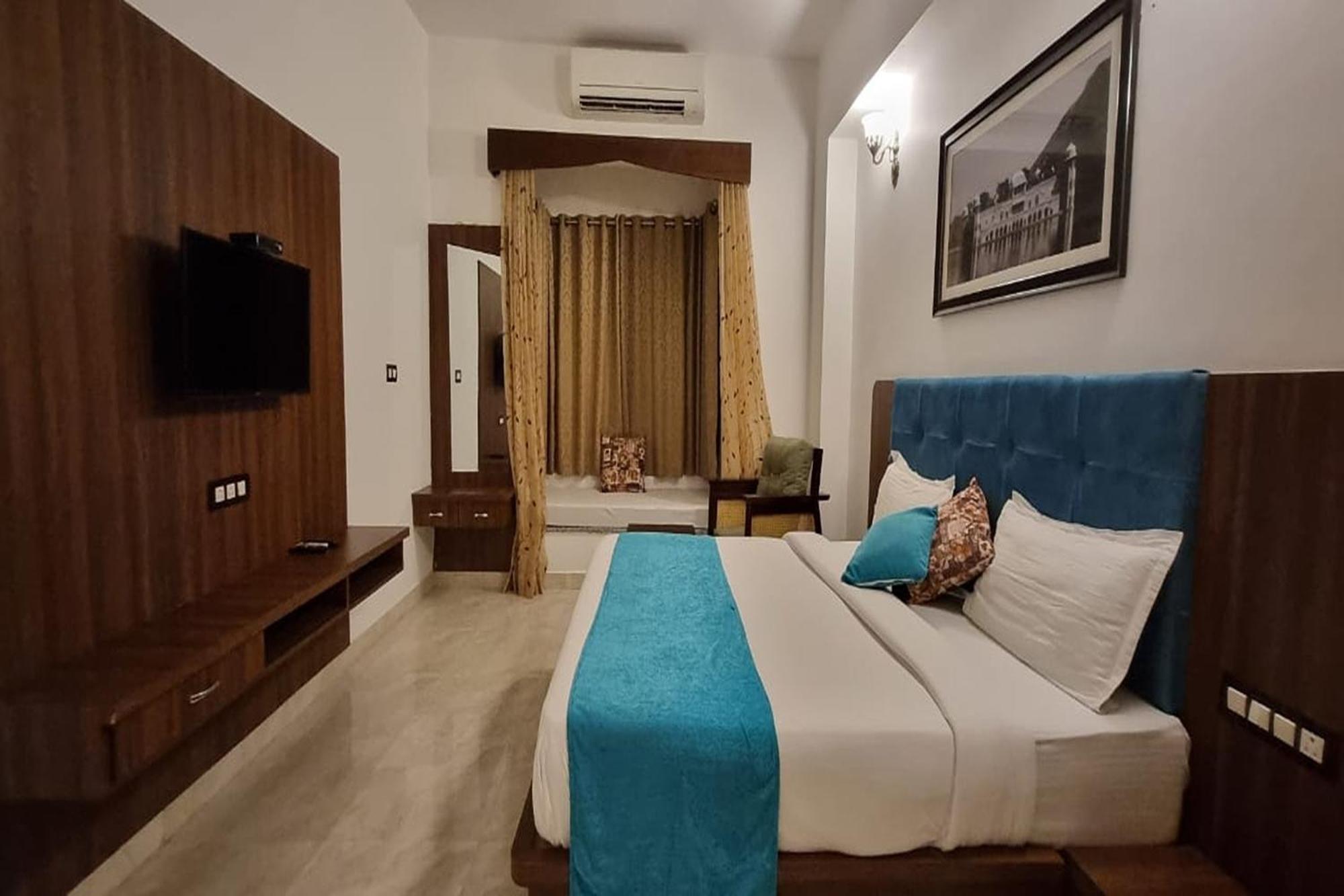 Maangarh Resorts Udaipur Bagian luar foto