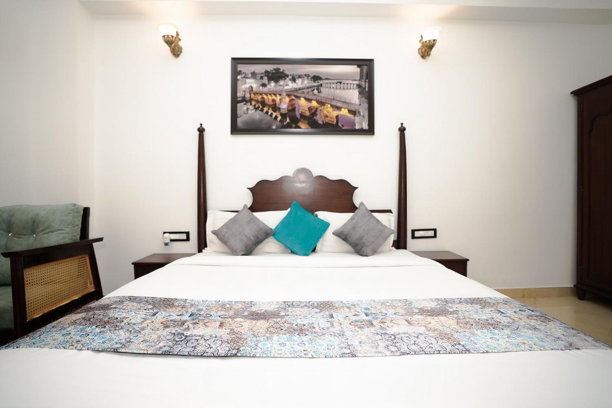 Maangarh Resorts Udaipur Bagian luar foto